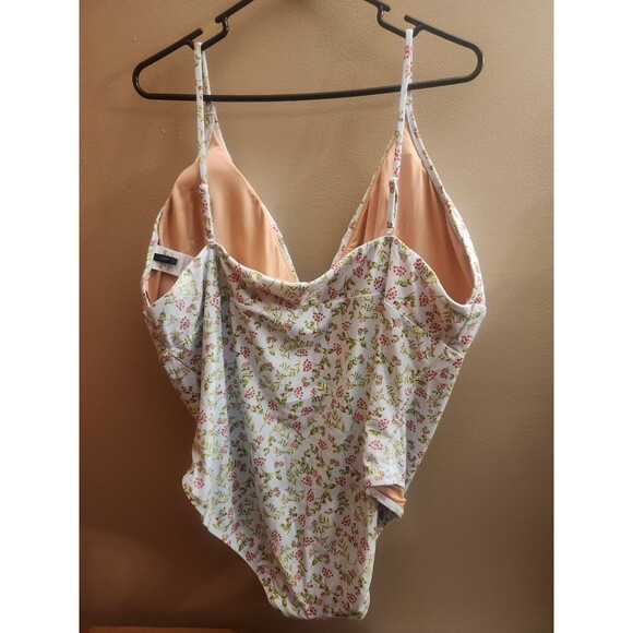 J. Crew White One Piece Swimsuit with Classic Silhouette - Picture 7 of 7